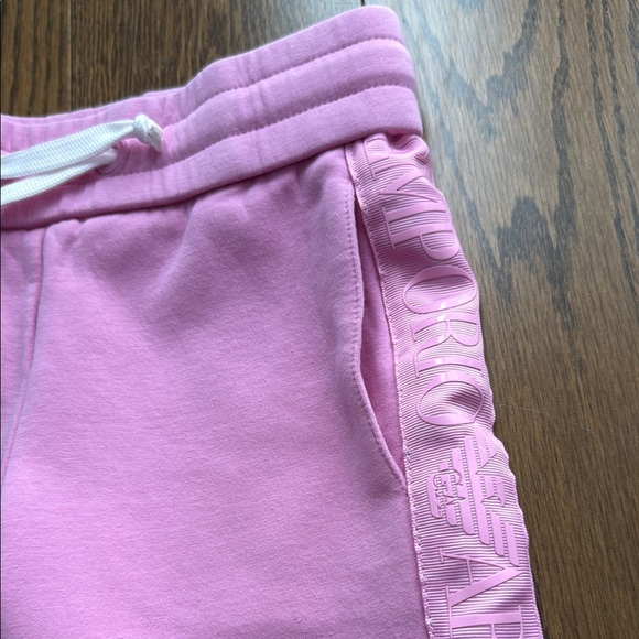 Bubblegum Pink Joggers with Tapered Legs and Elastic Waist - Picture 5 of 5